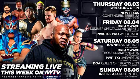 indy wrestling tv